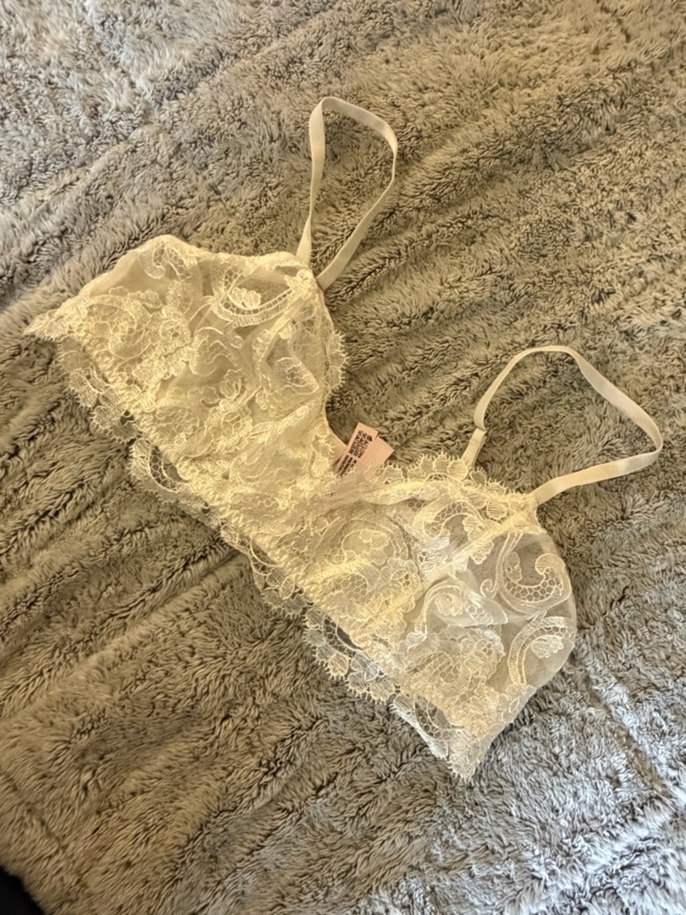 Victoria's Secret Ivory Lace Bralette
